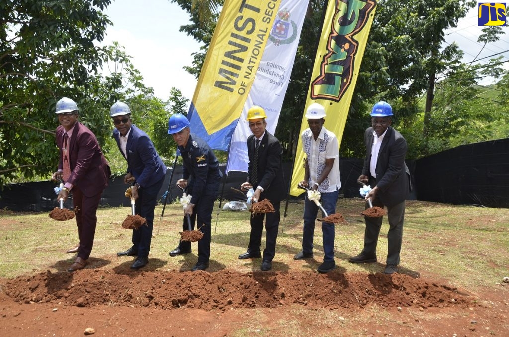 Ground broken for state-of-the-art police<br>station in Lacovia