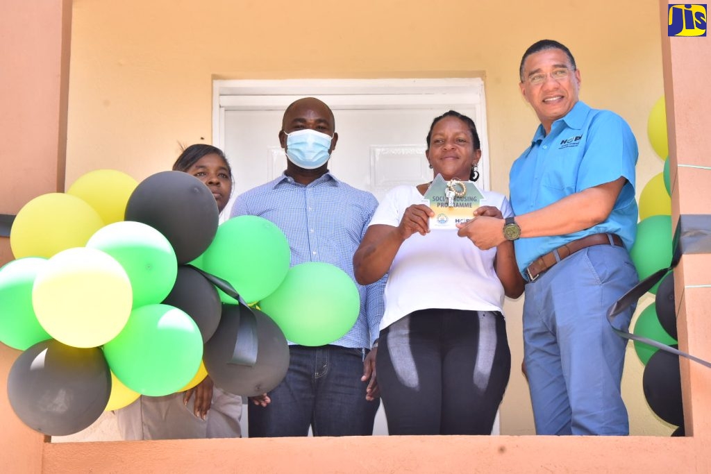 2 mothers in Cave Valley, St Ann get new homes