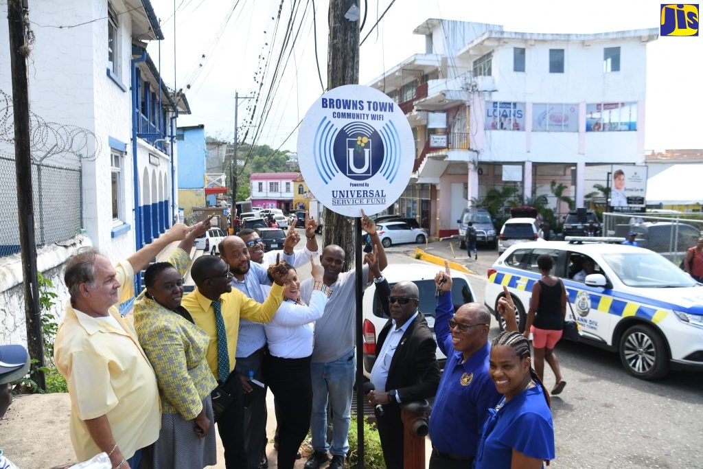 Two St Ann communities benefit from free Wi-Fi