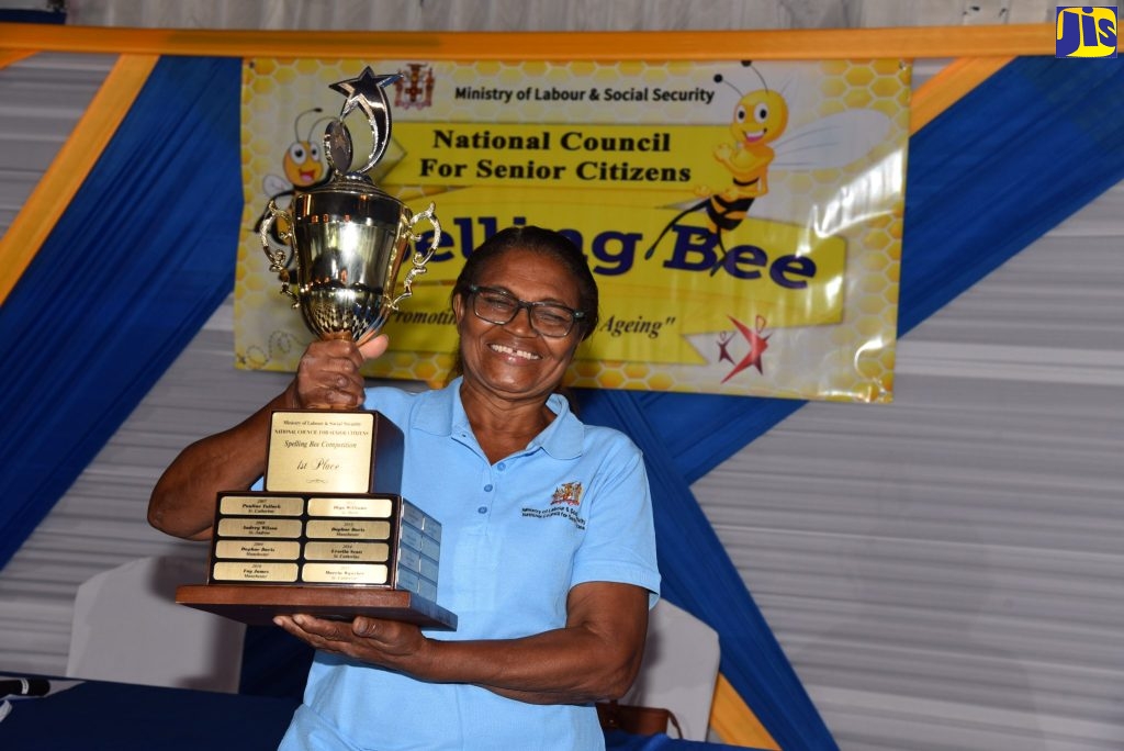 St Mary’s Olga Williams is NCSC Spelling Bee Champion