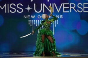 Jamaica&#8217;s Toshami Calvin rocks Miss Universe preliminaries