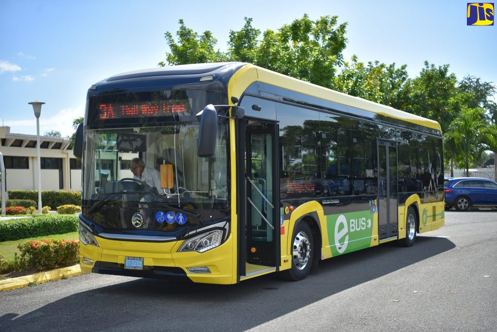 Gov’t adding electric buses to JUTC fleet