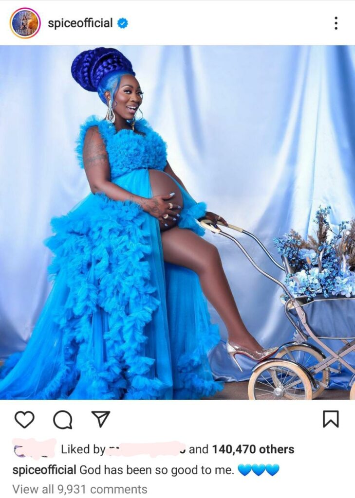 Spice pregnant? Artiste debuts &#8216;baby bump&#8217;